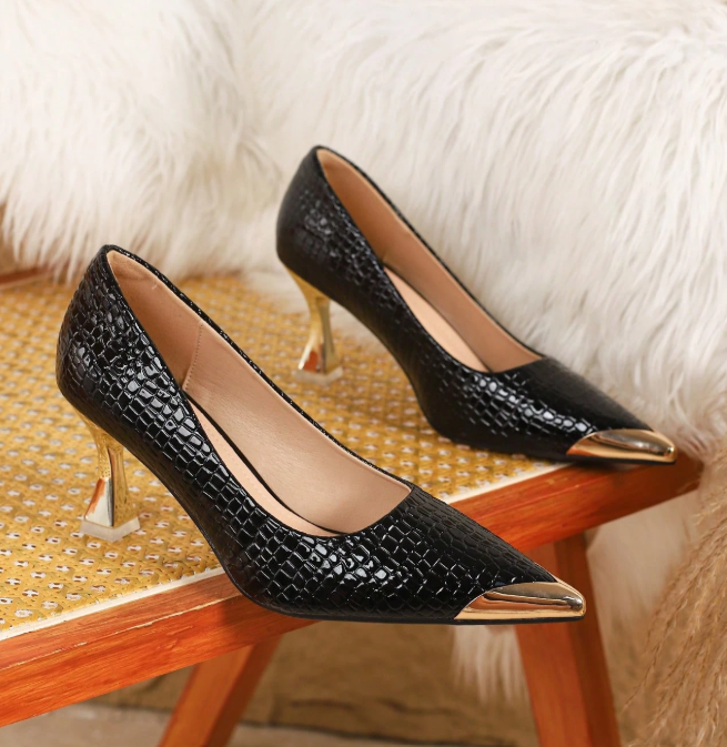 Mid-Heel High Heels
