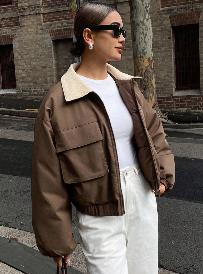 Women's Loose Casual Padded Coat, Autumn/Winter