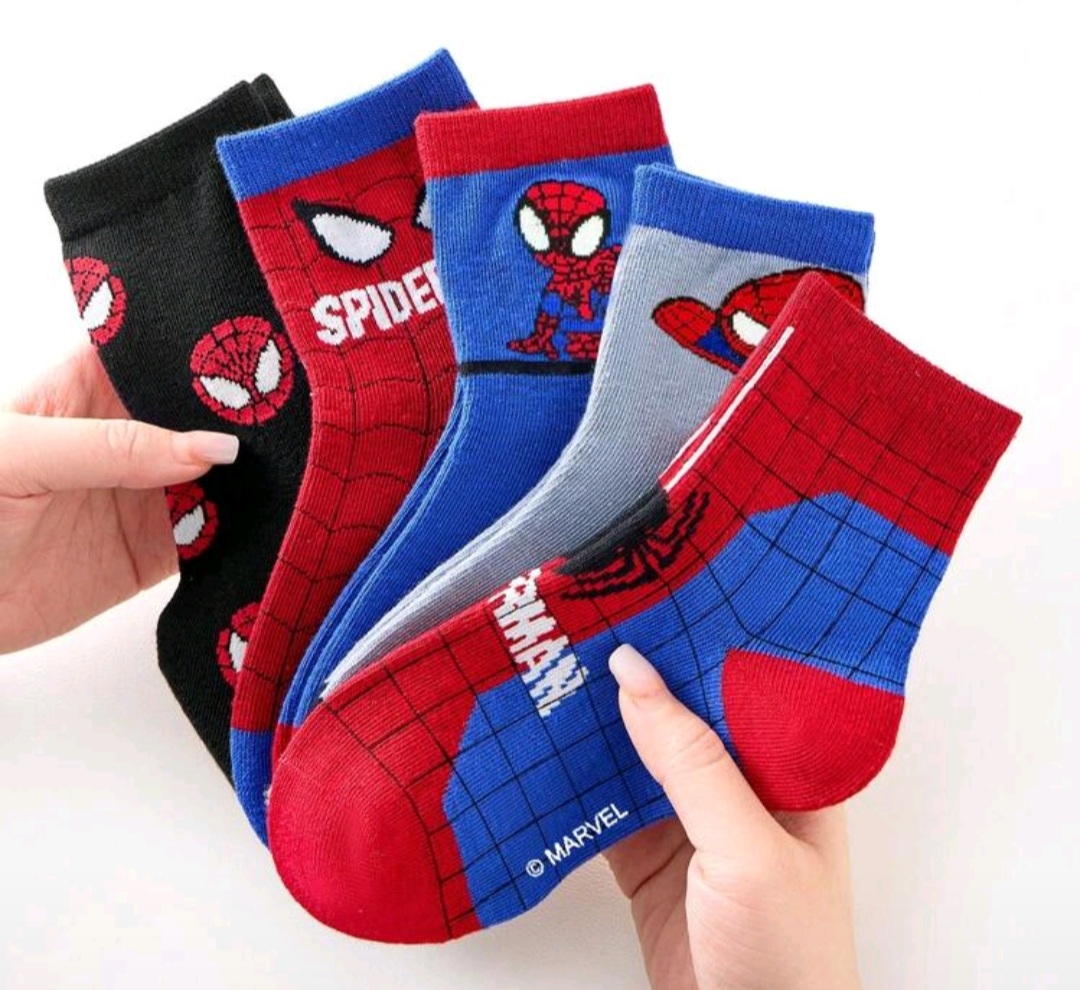 Marvel 5 Pairs Kids Socks, 
