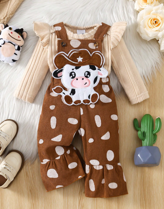 Baby Girls' Embroidered Outfit