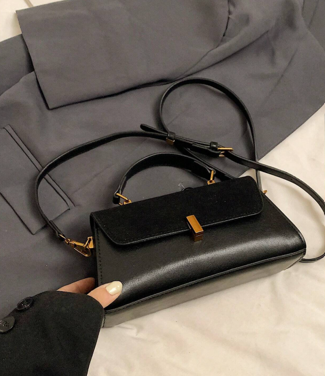 Vintage Suede Texture Fashion Women