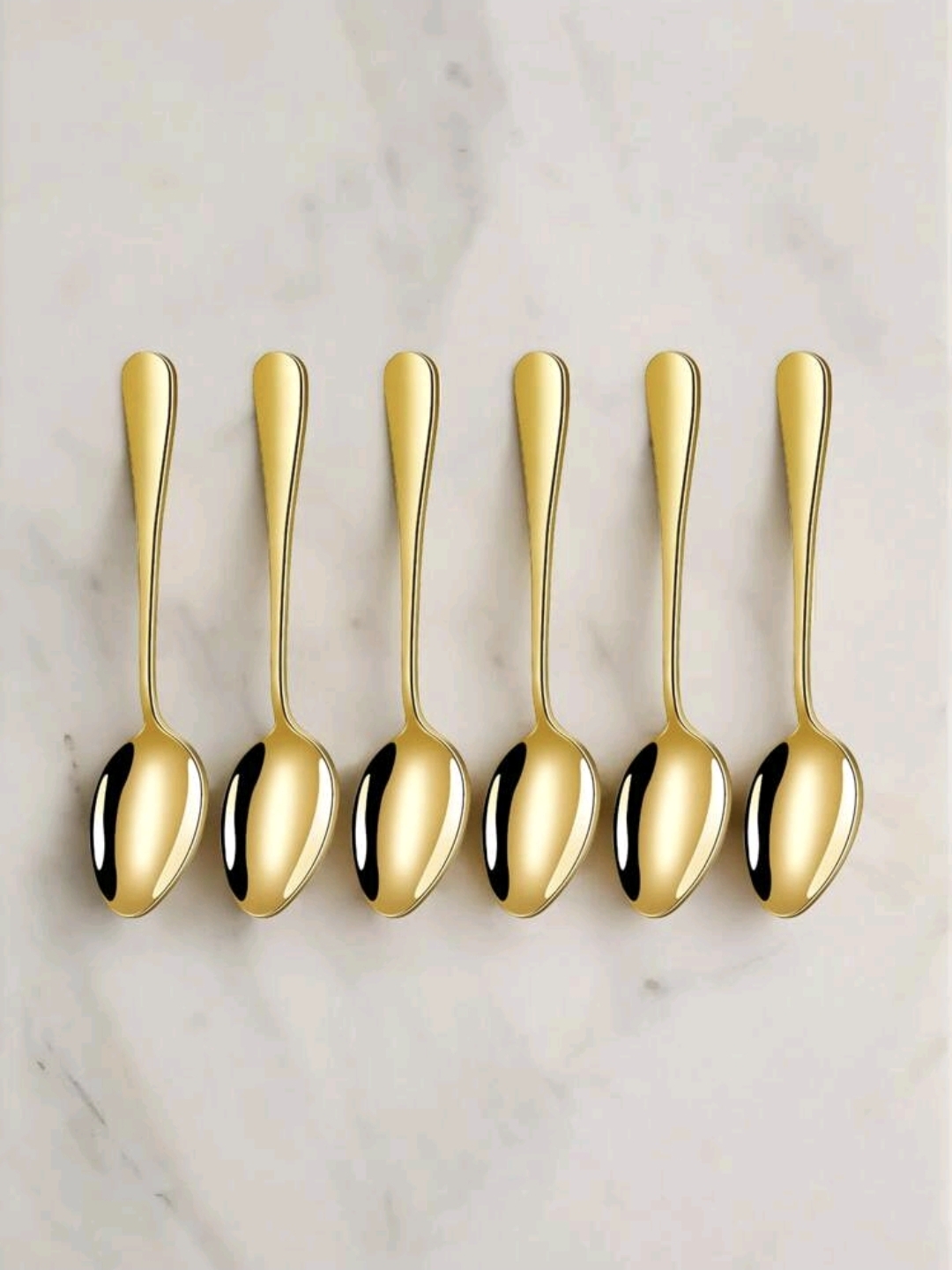 4/6/12pcs Stainless Steel Tea Spoons