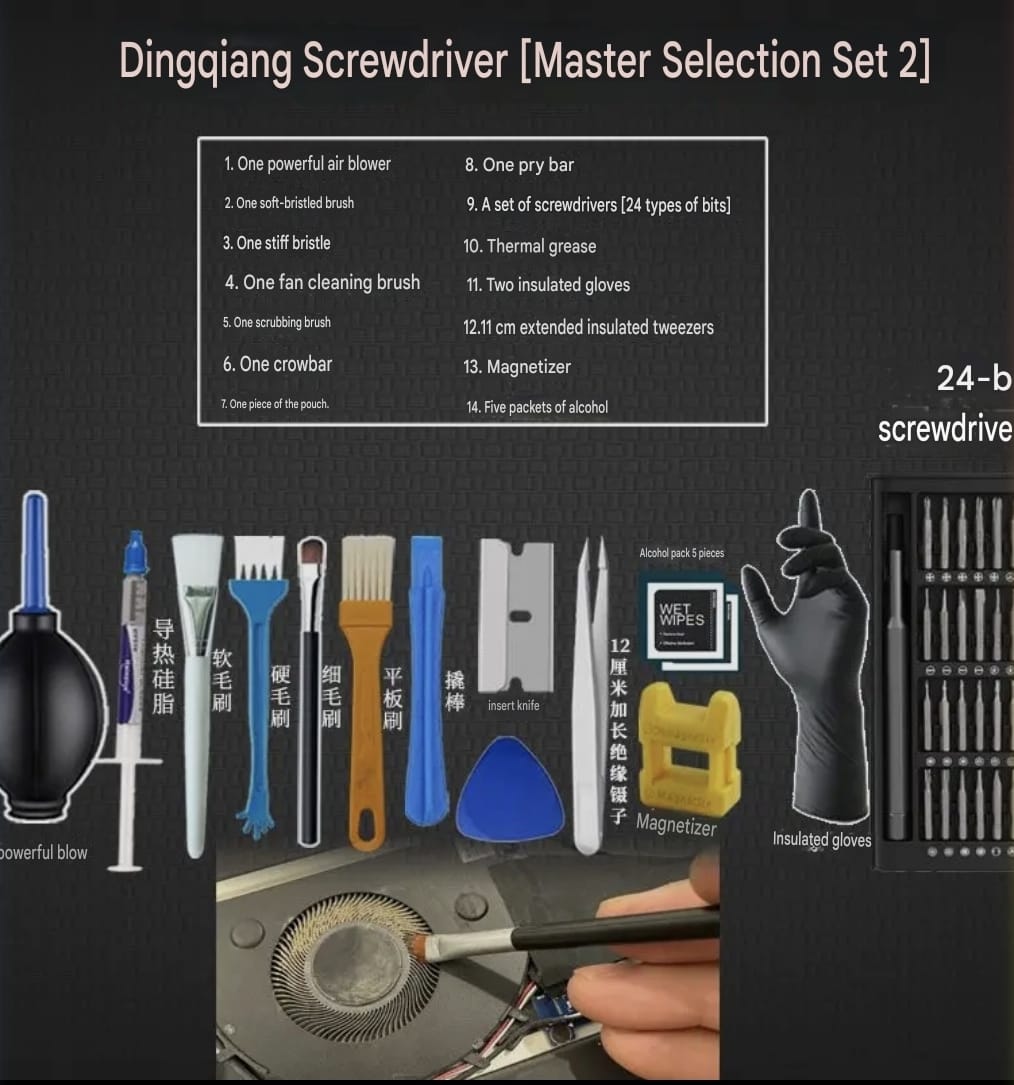 Laptop cleaning tools