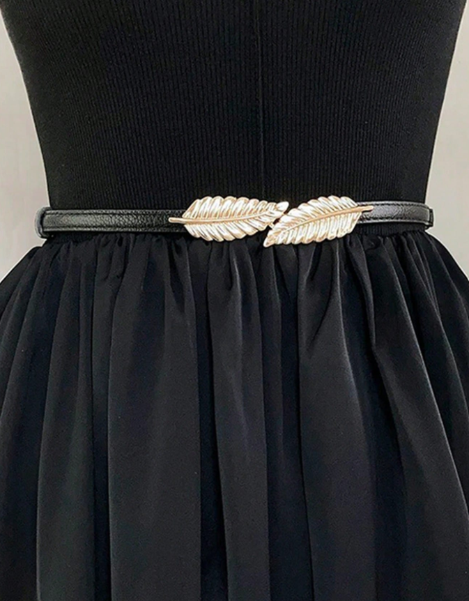 Leaf Buckle Belt