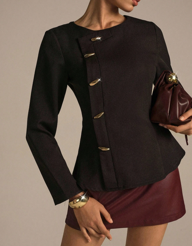 Gold Accent Top