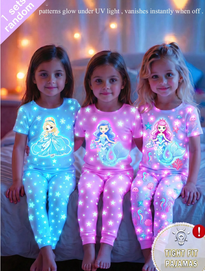 Girls' Princess Pajama Set