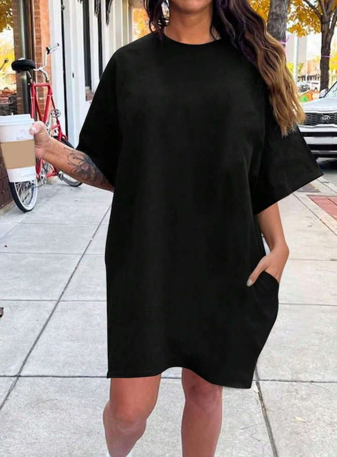 Pocket T-Shirt Dress