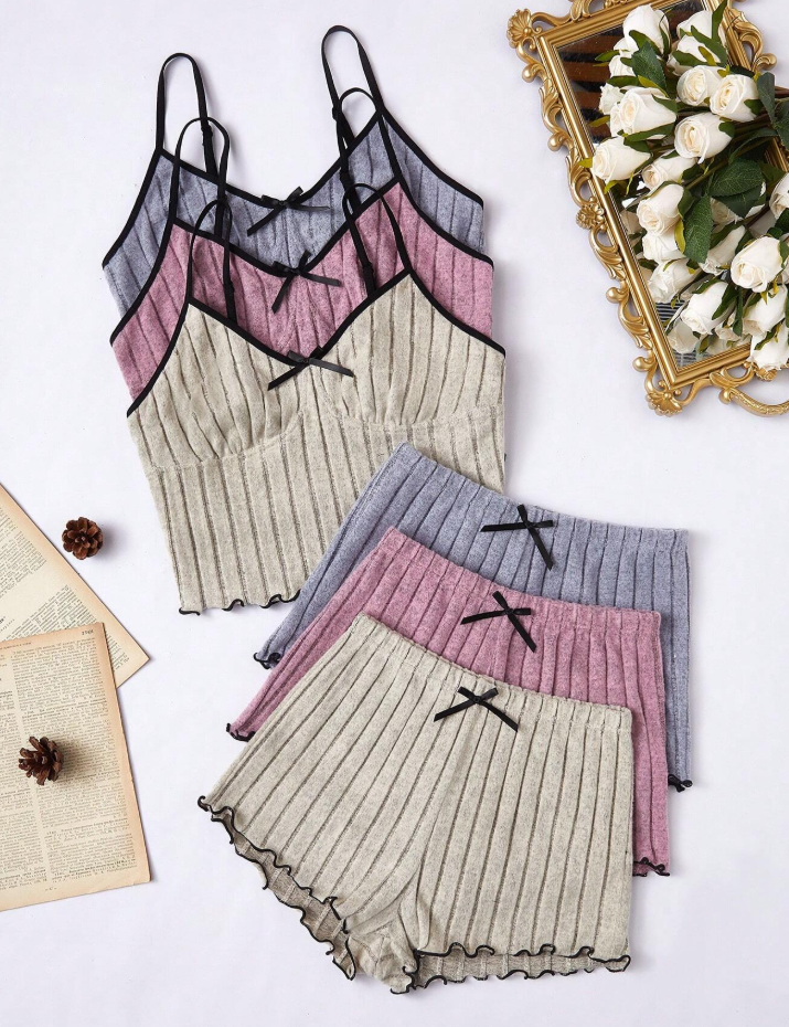 Snug Zone 6pcs-Set Comfortable Simple Style Home Wear