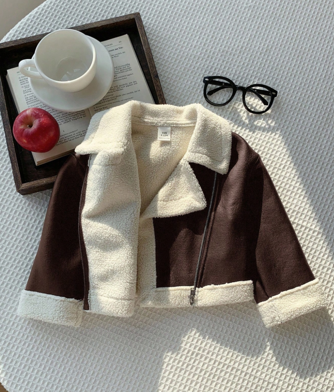 Baby Girls' Faux Fur Jacket