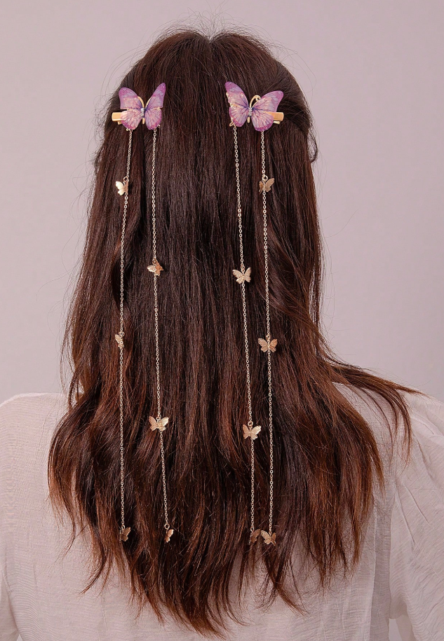 Butterfly Hair Clips