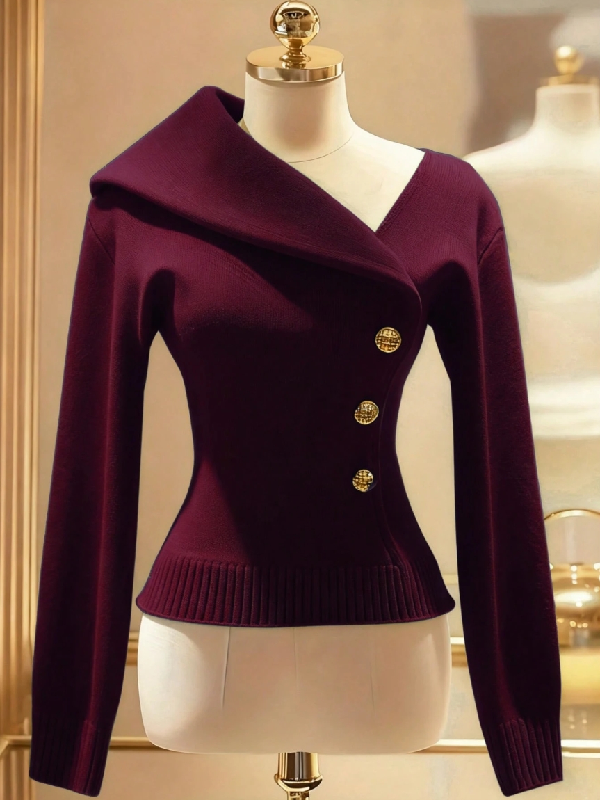 Casual Turtleneck Pullover Sweater