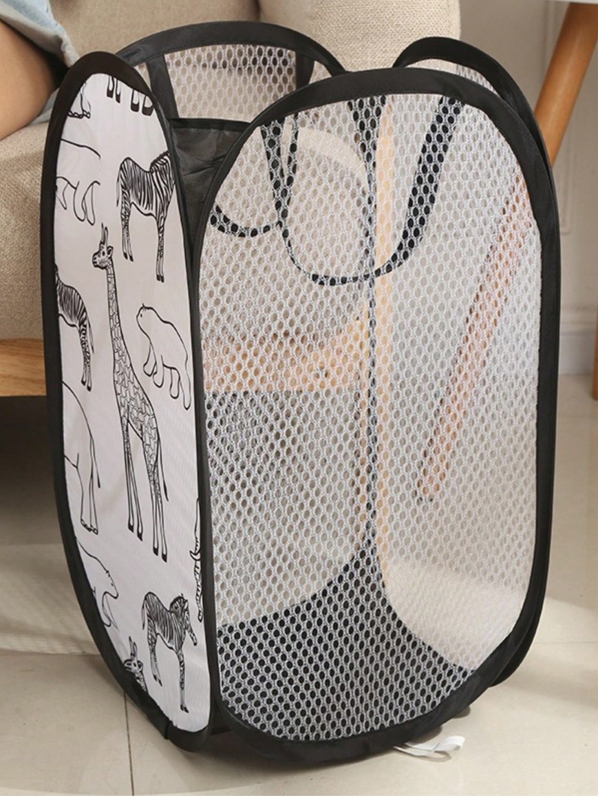 1pc Kids Cartoon Dirty Clothes Laundry Basket