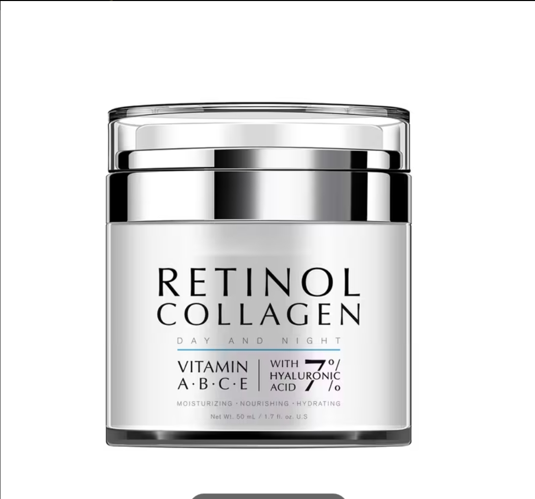 Retinol Collagen Face with Vitamin A, C, E & Hyaluronic Acid 