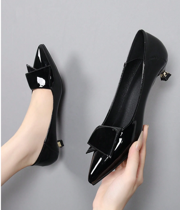 Women Pointed Toe Versatile Professional Work Shoes